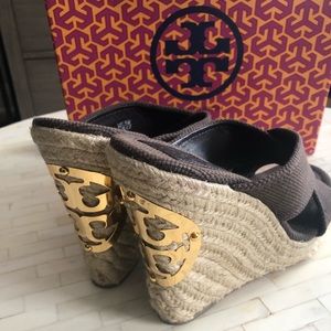 Tory Burch platform sandals NEVER WORN